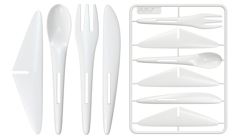 Illustration for article titled Every Airline Should Offer This Adorable Flying Cutlery
